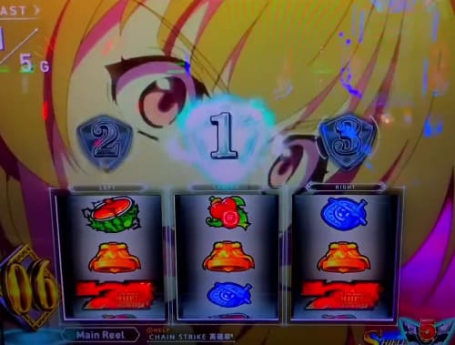 オンラインカジノのモバイル画面でプレイ中の盾の勇者スロット